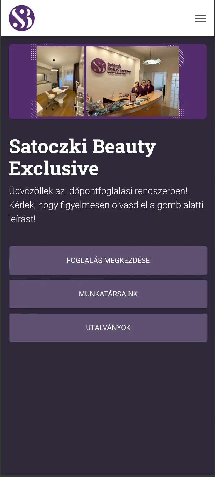 Salonic fogadó oldal